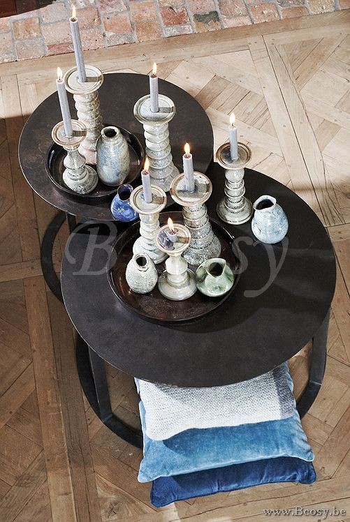 Lifestyle TABLE BASSE RUSTY MÉTAL Ø60X55