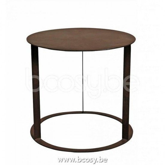 Lifestyle94 RUSTY COFFEE TABLE METAL Ø60X55 Lifestyle 110228 Lifestyle94 110228 LFS 110228