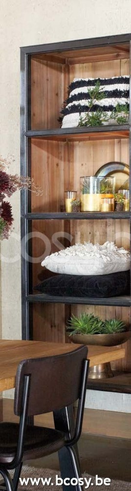 Lifestyle94 Home collection BELLPORT CABINET BLACK L