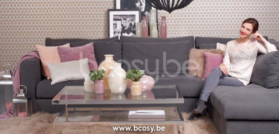 Lifestyle VOETBANK NAPELS SHADOW GREY 68 B100/H47/D65 Lifestyle94 HOCKER NAPELS SCHADUW GRIJS 68 B100/H47/D65