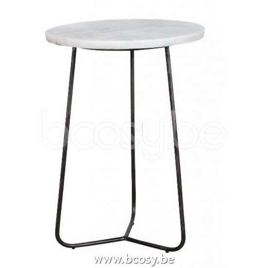 Lifestyle94 MINNESOTA COFFEE TABLE WHITE Ø35X50 Lifestyle 125620 Lifestyle94 125620 LFS 125620