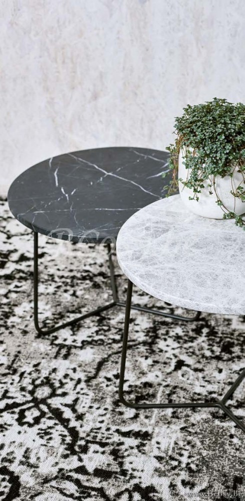 Lifestyle TABLE BASSE MINNESOTA NOIR Ø50X35