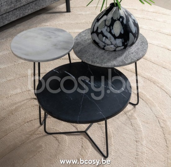 Lifestyle COUCHTISCH MINNESOTA SCHWARZ Ø50X35