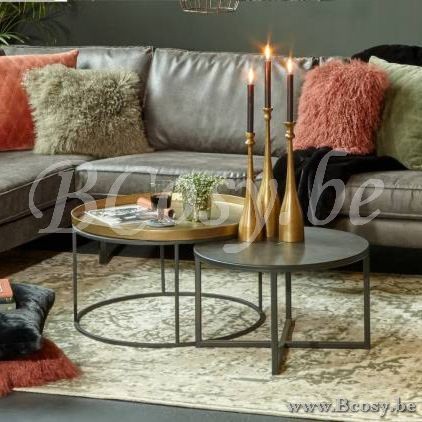 Lifestyle TABLE BASSE NORTHLAND OR ANTIQUE L