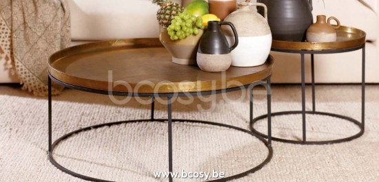 Lifestyle COUCHTISCH NORTHLAND ANTIKES GOLD L