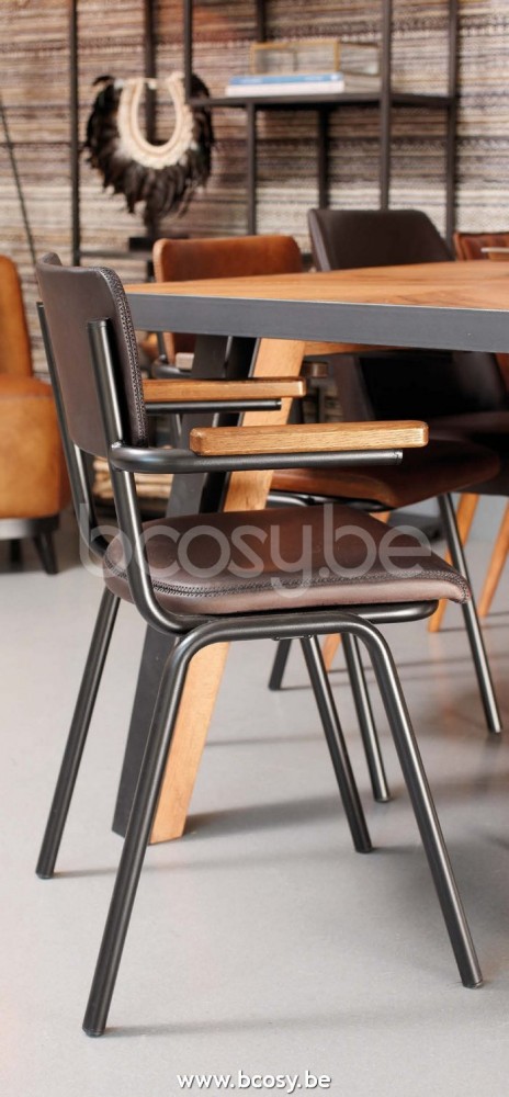 Lifestyle SCHOOLCHAIR WITH ARMS SCHOOLCHAIR WITH ARMS GUN METAL B53xH81xD43 Lifestyle94 SCHOOLSTOEL MET ARMEN SCHOOLCHAIR WITH ARMS WAPEN METAAL B53xH81xD43