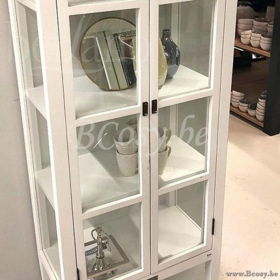 Lifestyle94 Home collection AUGUSTIN CABINET WHITE 60X34X155