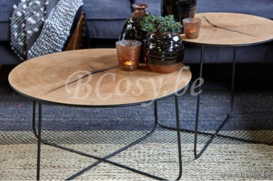 Lifestyle SALONTAFEL AUGUSTINE Ø70X39 Lifestyle94 KOFFIETAFEL AUGUSTINE Ø70X39