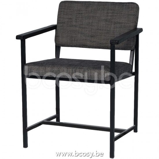 Lifestyle94 ATKINSON DINING ARMCHAIR ANTHRACITE Lifestyle 127415 Lifestyle94 127415 LFS 127415