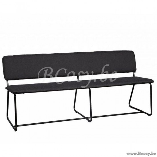 Lifestyle94 Home collection PORTER BENCH 160CM ANTHRACITE