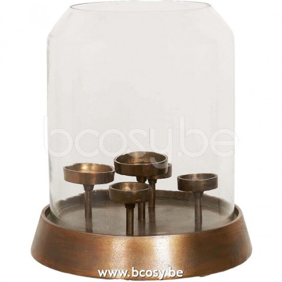 Lifestyle94 PHIL HURRICANE BRASS L 49x49x47 cm Lifestyle 128639 Lifestyle94 128639 LFS 128639