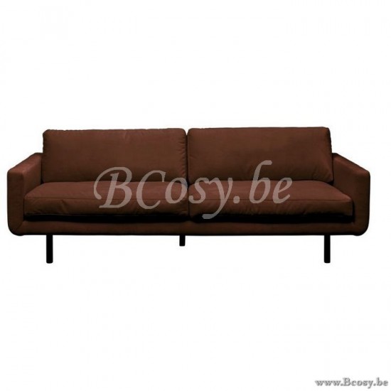 Lifestyle94 Home collection GENUA SOFA 3 SEAT SEVEN COPPER 126 B230/H80/D90