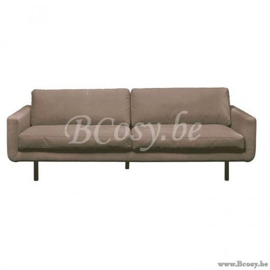 Lifestyle SOFA 3-ZITS GENUA SEVEN COPPER 126 B230/H80/D90 Lifestyle94 SOFA 3-ZIT GENUA SEVEN KOPER 126 B230/H80/D90