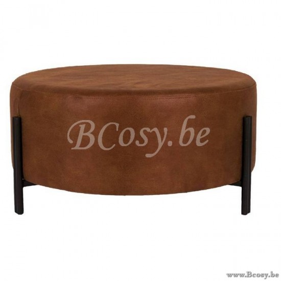 Lifestyle TABOURET EASTON CUIVRE 80X80X40