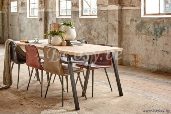 Lifestyle EETTAFEL WAREGEM BLACK B200x90 Lifestyle94 TAFEL WAREGEM ZWART B200x90