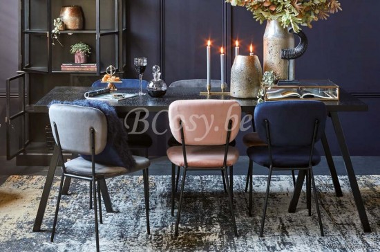 Lifestyle94 Home collection WAREGEM DINING TABLE BLACK B240x90