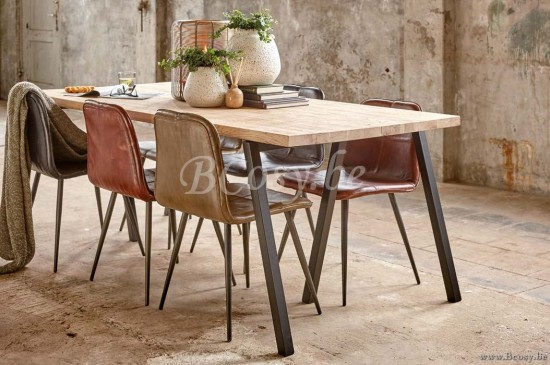Lifestyle94 Home collection WAREGEM DINING TABLE OAK B200x90