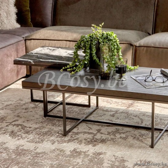 Lifestyle94 Home collection BURLINGTON COFFEE TABLE BLACK 180X60X38