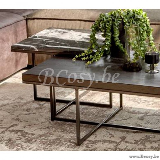 Lifestyle SALONTAFEL BURLINGTON BLACK 180X60X38 Lifestyle94 KOFFIETAFEL BURLINGTON ZWART 180X60X38