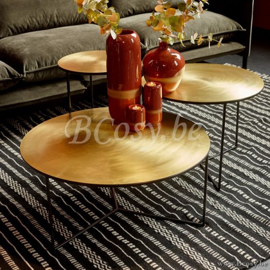 Lifestyle RONDE SALONTAFEL CORINTHIA B80x80x35 Lifestyle94 KOFFIETAFEL RONDE CORINTHIA B80x80x35