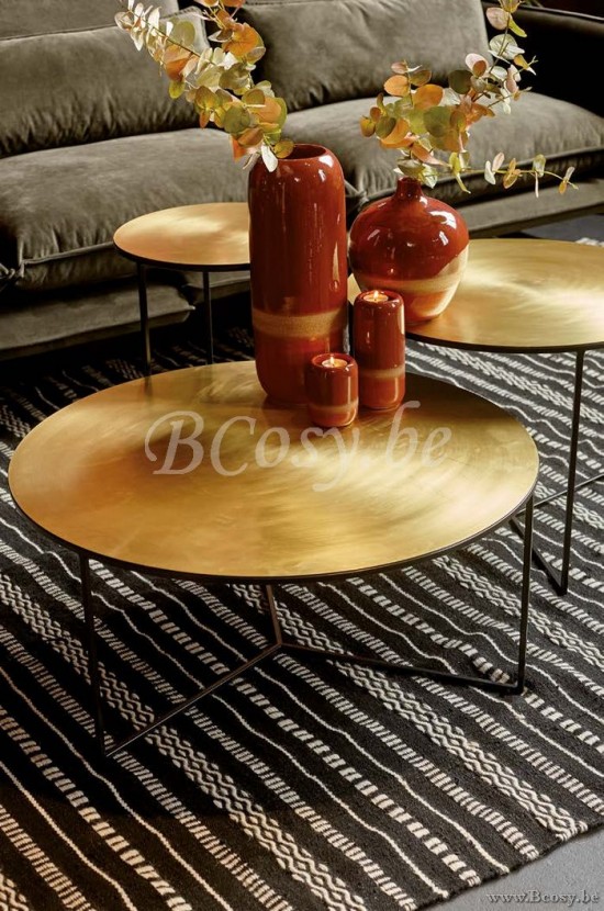 Lifestyle94 Home collection CORINTHIA COFFEE TABLE ROUND B60x60x45