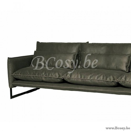 Lifestyle94 Home collection MILAN SOFA 4 SEAT MERSEY GREEN 7 B280/H88/D100