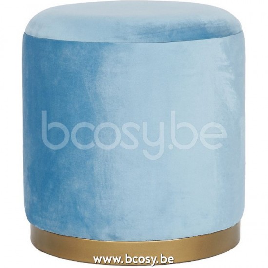 Lifestyle94 MADYSEN STOOL PIGEON BLUE B40x40x45 Lifestyle 129416 Lifestyle94 129416 LFS 129416