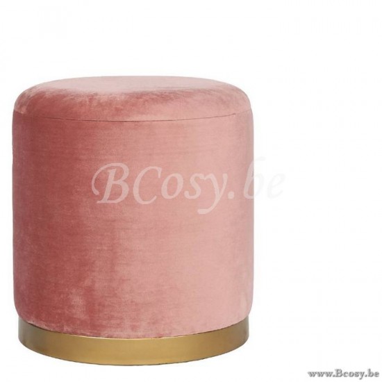 Lifestyle TABOURET MADYSEN BLEU MENTHE B40x40x45