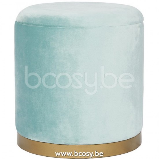 Lifestyle94 MADYSEN STOOL MINT BLUE B40x40x45 Lifestyle 129417 Lifestyle94 129417 LFS 129417