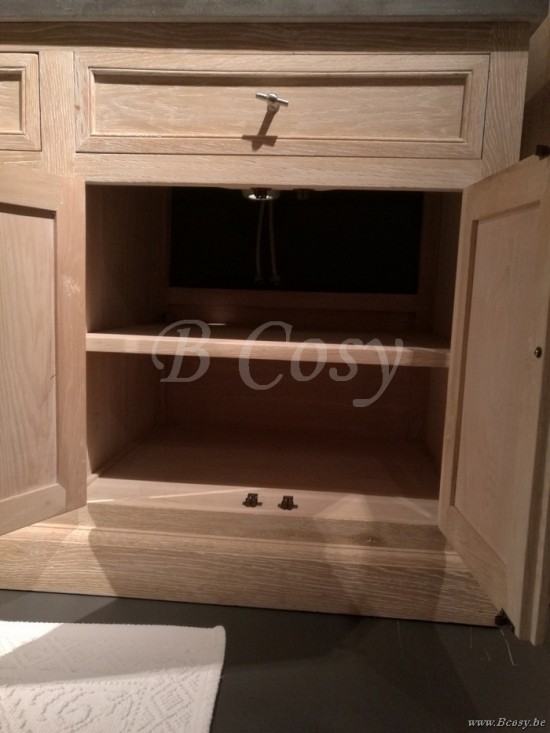 Landelijk klassiek wastafel meubel met dubbele lavabo Timeless Living