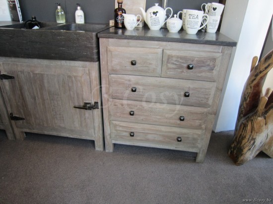 Landelijke Keuken Commode 5 Laden Timeless Living