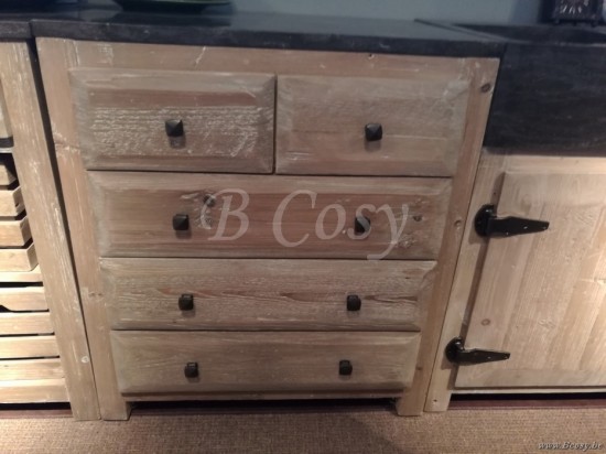 Landelijke Keuken Commode 5 Laden Timeless Living