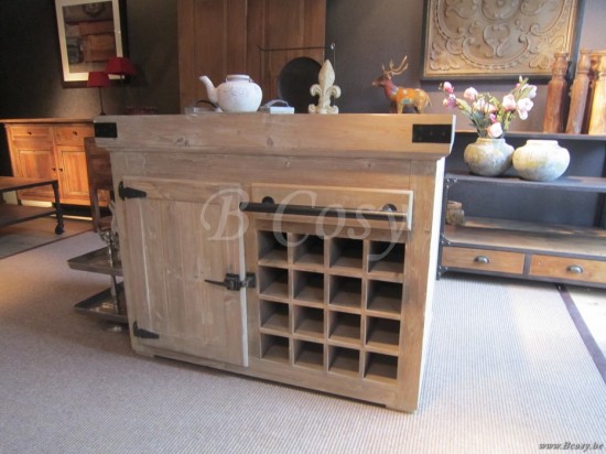 Keukenblok Keukeneiland Landelijke Stijl