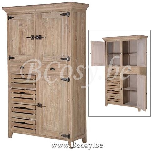 Landelijke Stijl Keukenbarkast Broodkast Timeless Living