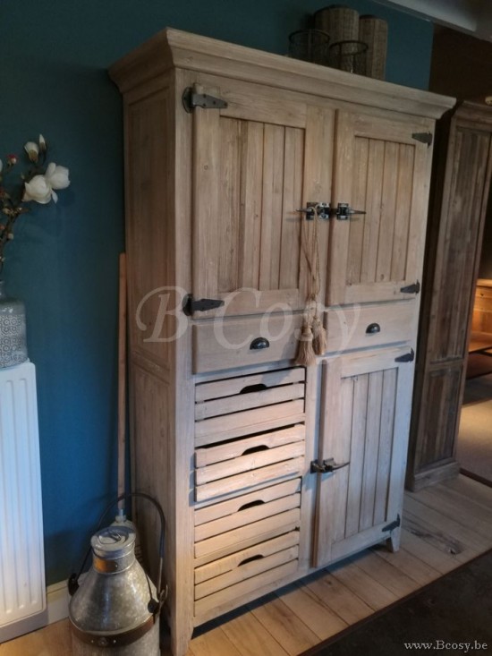 Landelijke Stijl Keukenbarkast Broodkast Timeless Living