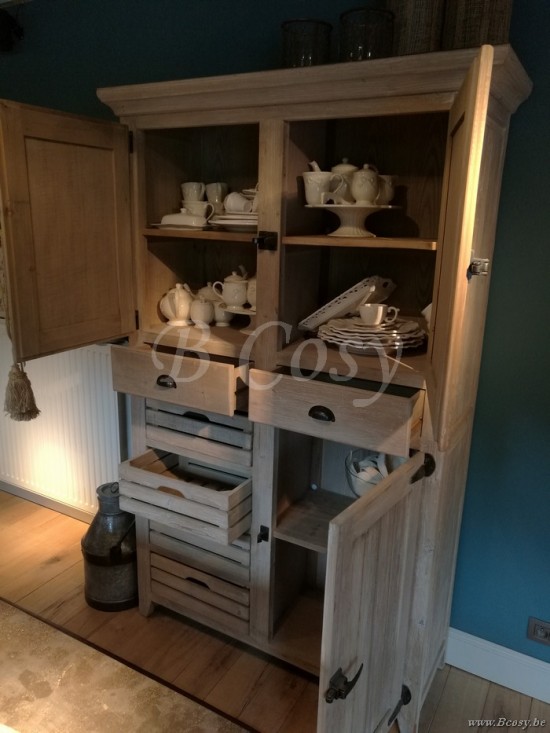 Landelijke Stijl Keukenbarkast Broodkast Timeless Living