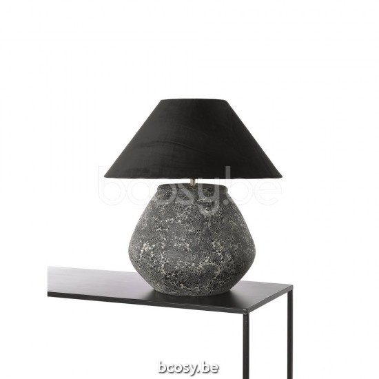 Marckdael MALTA-LARGE-ANTRACIET-S50-BLACK-VELVET-ON-TAUPE C-VDV MALTA-LARGE-ANTRACIET-S50-BLACK-VELVET-ON-TAUPE Verlichting van Dijck van Dy