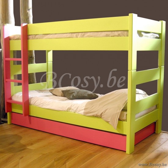 MathyByBols Mathy By Bols Dominique 149 Kids Children'S Bunk Bed Separable 80