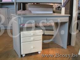 MathyByBols Mathy By Bols Dominique 2 Drawers Kids Children'S Bedroom Desk 116