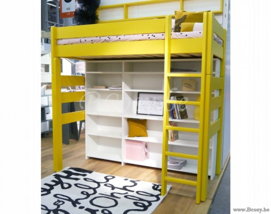 MathyByBols Mathy By Bols bookcase for raised bed 186 mdf