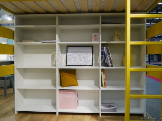 MathyByBols Mathy By Bols Dominique Bibliotheekkast Voor Verhoogd Bed 186 Mdf 190