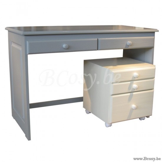 MathyByBols Mathy By Bols Dominique 3 Drawers Kids Children'S Bedside Table 45