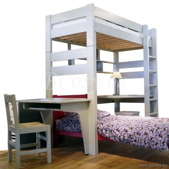 MathyByBols Mathy By Bols Bureau Pour Lit Enfant Dominique Surélevé Mezzanine