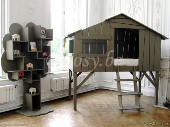 MathyByBols Mathy By Bols Kinderbedden boomhutten huisjes