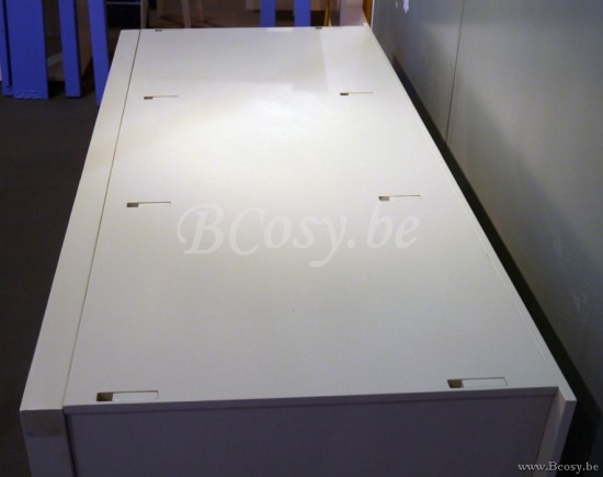 MathyByBols Mathy By Bols Dominique 3-Doors Box For Raised High Daybed 90