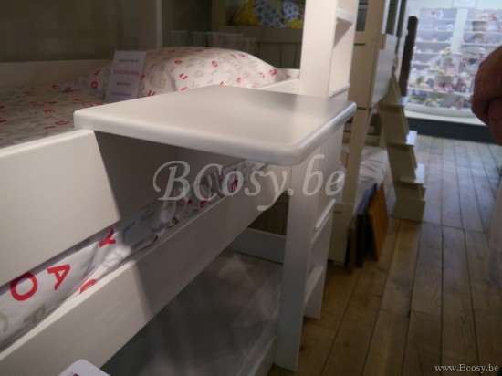 MathyByBols Mathy By Bols Chevet Table De Nuit Pour Enfants Amovible Coulissant Pour Lit Enfant Dominique 40X30