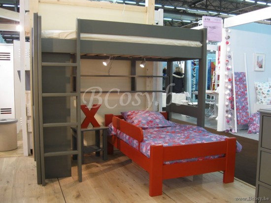 MathyByBols Mathy By Bols Dominique Kids Children'S Single Toddler Bed Claude 80