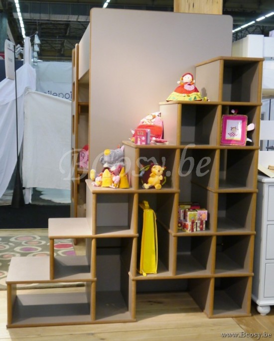 MathyByBols Mathy By Bols Escalier Pour Lit Enfant Superposé Ou Surélevé David 6 Casiers