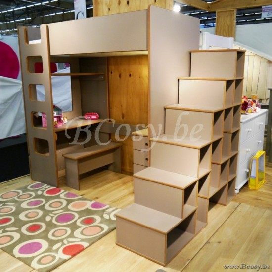 MathyByBols Mathy By Bols Lits enfant surélevé mezzanine