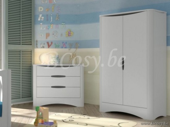 MathyByBols Mathy By Bols Fusion Kids Children'S Wardrobe 2 Doors 107